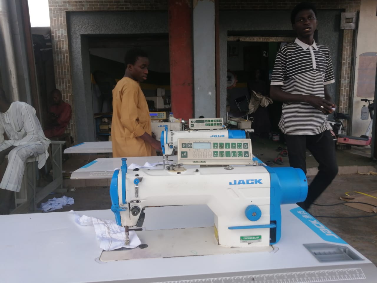 Jack A4 industrial sewing machine.